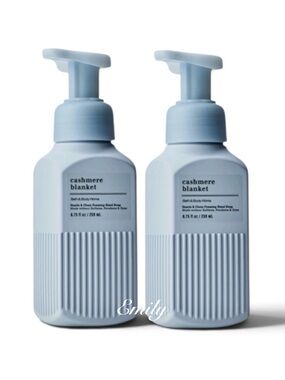 New! CASHMERE BLANKET Foaming Hand Soap 8.75 fl oz Set Bath & Body Works